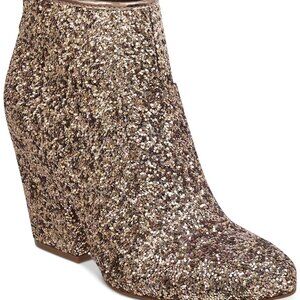 G by GUESS Nite Sparkle Booties, Women's Size 9 1/2